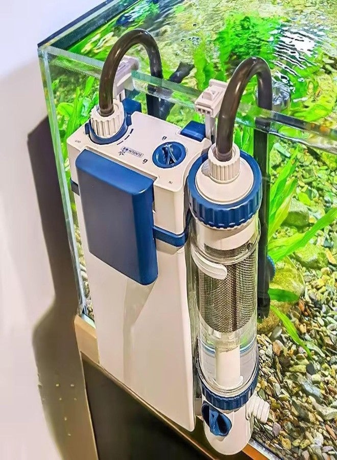 VAYINATO Sun-Sun Large Flow Hang-On Back Aquarium Filter Silent External Bio Power Filter For Freshwater & Planted Fish Tanks | Multi-Stage Filtration System (YBF 500 | 6W | 500L/Hr) - Image 1